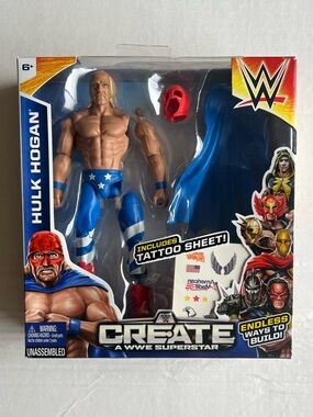 WWE Create a Superstar Hulk Hogan (Mr. America) - New & Sealed (2015) Mattel